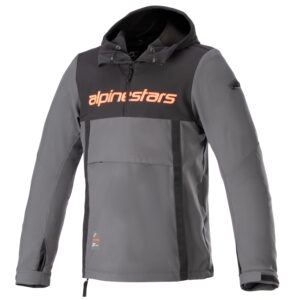 Alpinestars Sherpa kapuutsiga pusa Must/Hall/Punane, 2XL