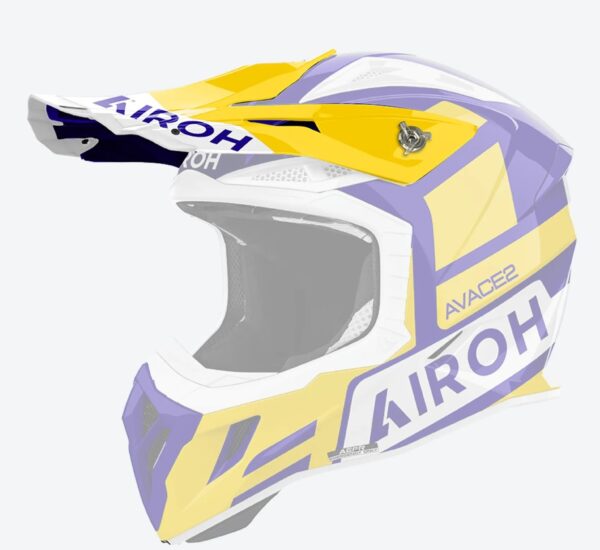 Airoh Aviator Ace 2 visiir Sake Yellow Gloss