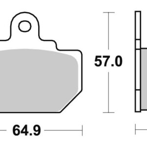 Sbs piduriklotsid Ceramic taga