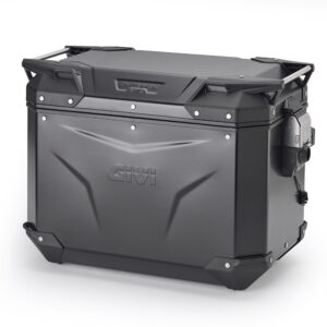 Givi Trekker Outback EVO musta alumiiniumist külgkott vasak 48 l müüakse ilma lukuta