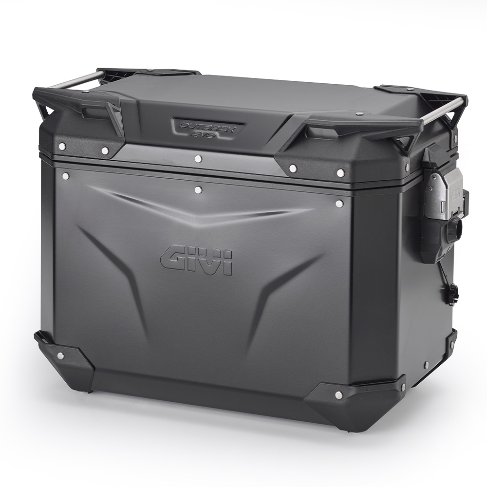 Givi Trekker Outback EVO musta alumiiniumist külgkott vasak 48 l müüakse ilma lukuta