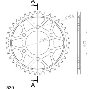 Supersprox tagumine hammasratas 816.38
