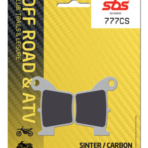 Sbs piduriklotsid Carbon Silver