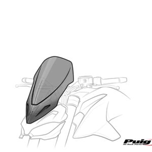 Puig tuuleklaasid N.G.Touring Yamaha Mt07 21'- C/Smoke