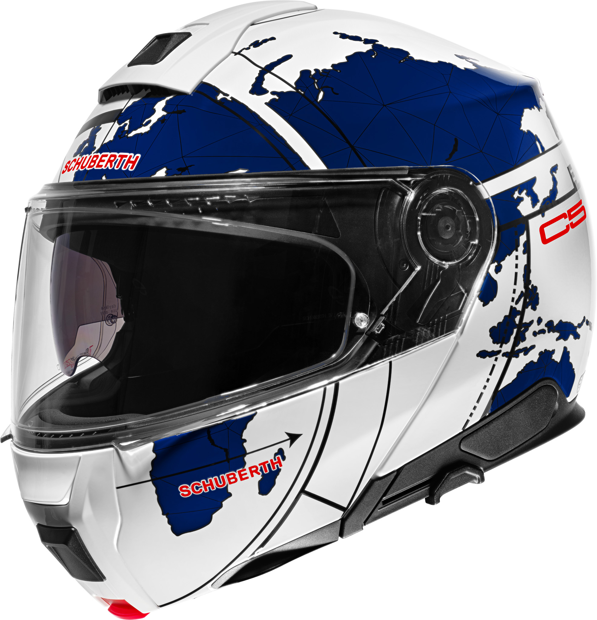 Schuberth kiiver C5 Globe blue, 61 XL - Image 6