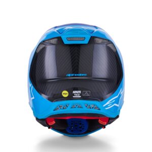 Alpinestars kiiver S-M10 Flood Met Blue/Blue/Carbon, L