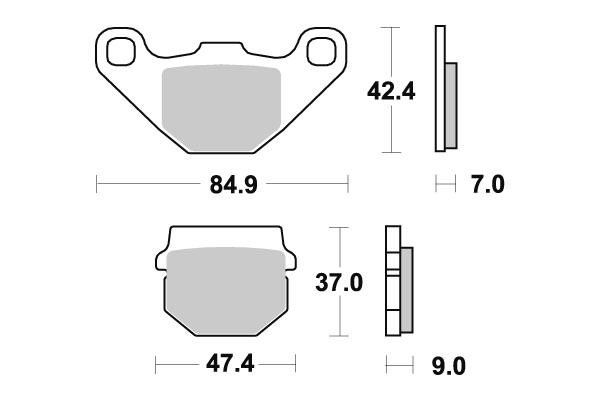 Sbs piduriklotsid keraamilised (544HF) - Image 2