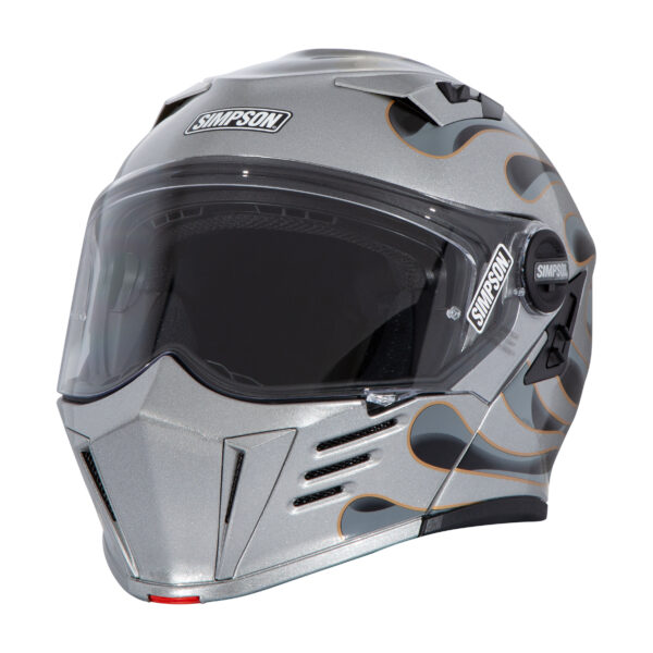 SIMPSON kiiver Darksome Wildfire Grey, XL