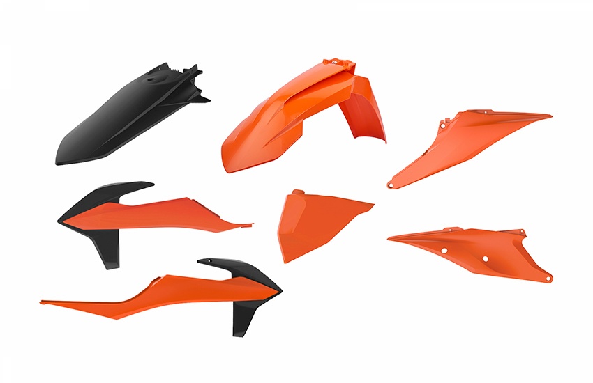 Polisport enduro komplekt standard KTM EXC/EXC-F (20-23) OEM värv (1)
