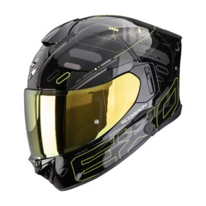 SCORPION kiiver EXO-530 AIR FOND Black-Neon yellow, L