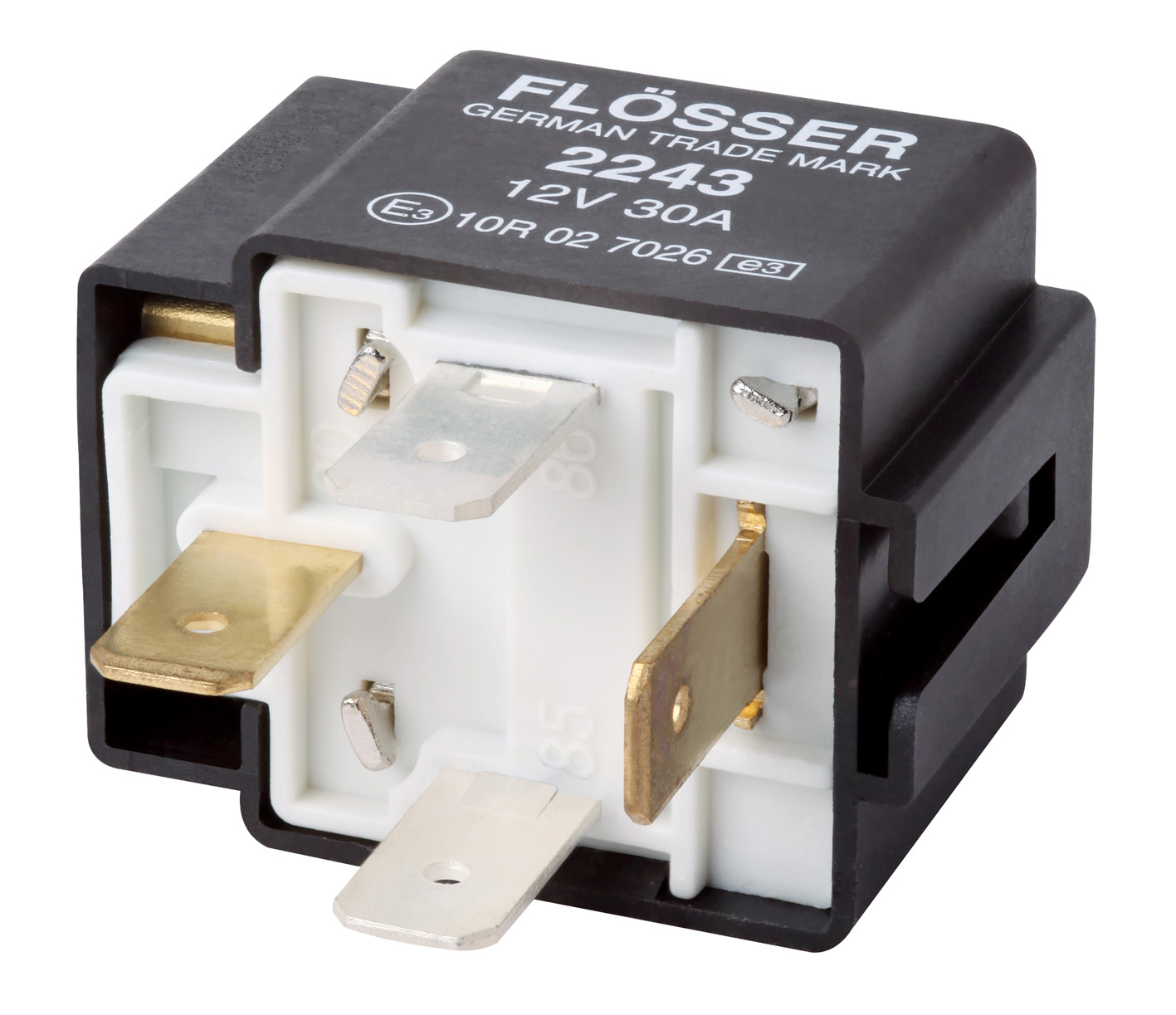 Flösser relee 12V 30A koos kaitsmega