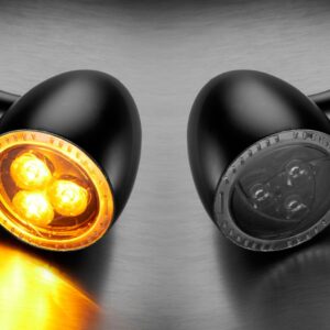 Kellermann Bullet 1000® tume must tugevalt toonitud klaasiga
