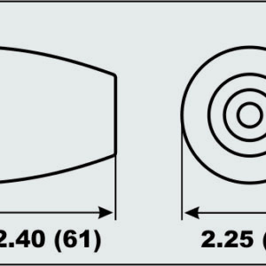 Perf-metallist anood propeller Johnson/Evinrude ETEC-G2