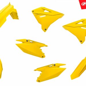 Polisport MX täielik komplekt Suzuki RM125/250 (01-08) ümberkujundus 19 stiil kollane (1)