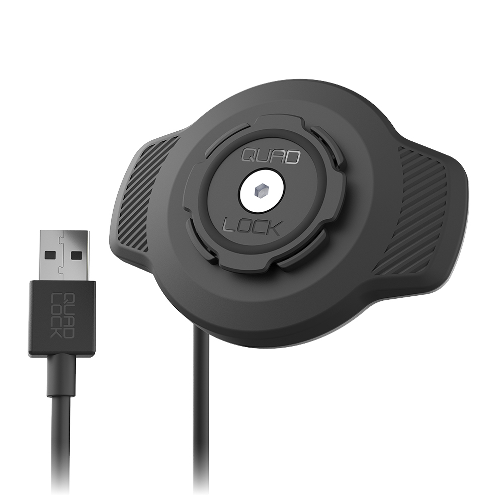 Quad Lock veekindel juhtmevaba laadimise pea