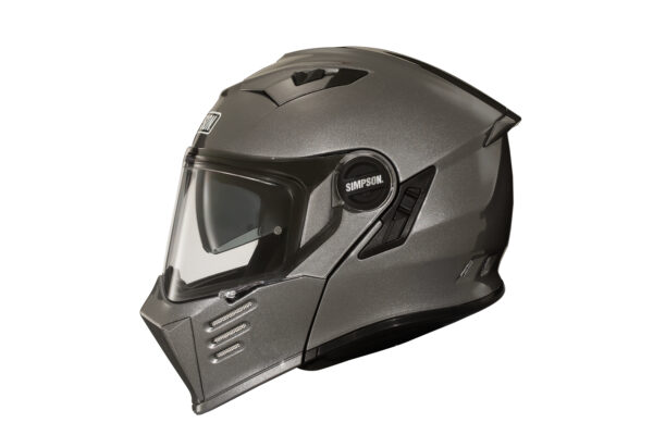 SIMPSON kiiver Darksome 06 solid grafiit, L