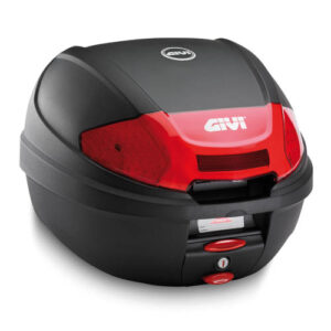 Givi E300N2B 30 l MONOLOCK® topcase (must) universaalse kinnituse komplekt kaasas