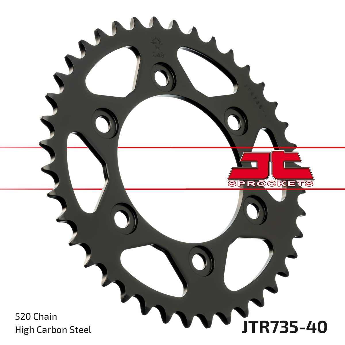 JT tagumine hammasratas JTR735.40