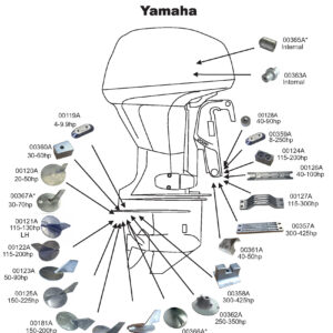 Anood alumiiniumist sisemine Yamaha
