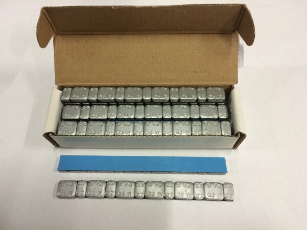 Tasakaalustuskaal 6x2.5gr + 6x5gr (15tk) Kõrgus 5mm Sügavus 12.2mm (FE)