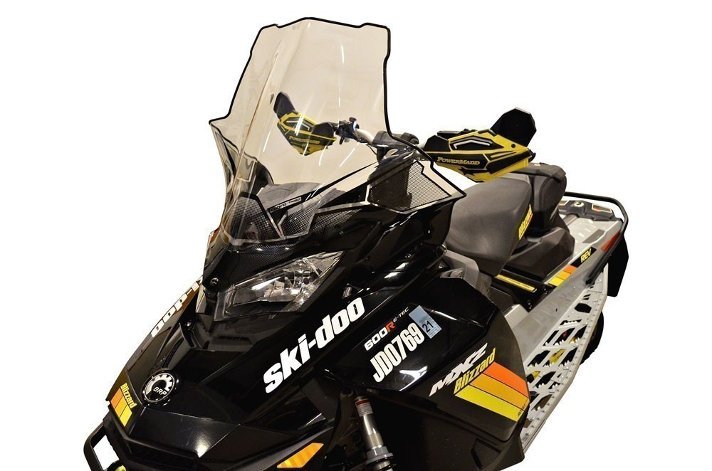 Powermadd tuuleklaas Ski-Doo Gen4 Tall 22" selge musta üleminekuga