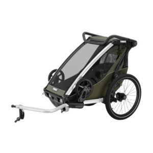trailer-thule-chariot-lite-single-vintage-green