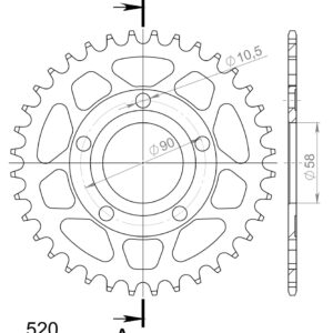 supersprox-rear-sprocket-604-38