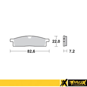 ProX esipiduriklots YZ80/85 '93-23 + TT-R125 '00-17