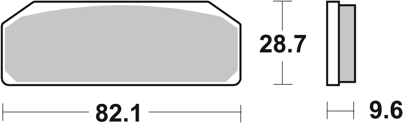 Sbs piduriklotsid Dual Sinter