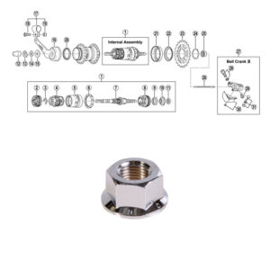 SHIMANO 3-v (SG-3C40/41). äärmuter