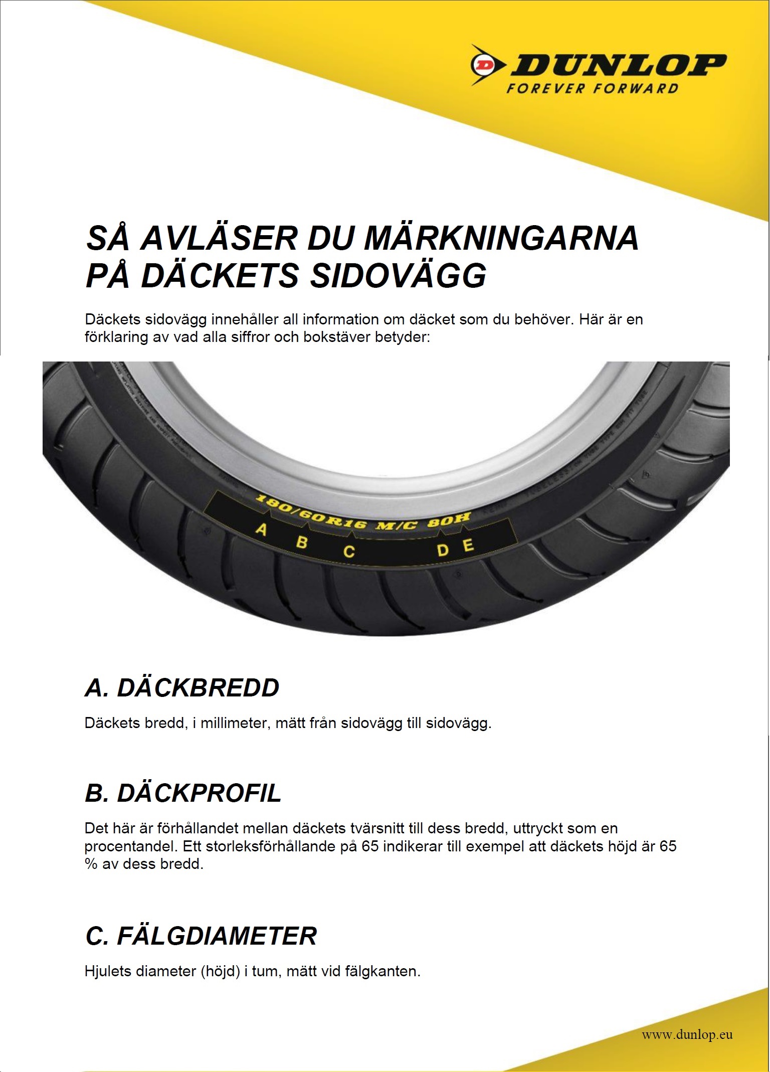 Dunlop D404 150/80-16 71H TL Re. (Q - CMX500 17) - Image 5