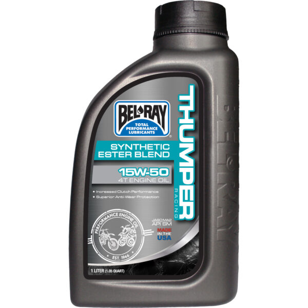 Bel-Ray Thumper Racing sünteetiline estrite segu 4T 15W-50 1L