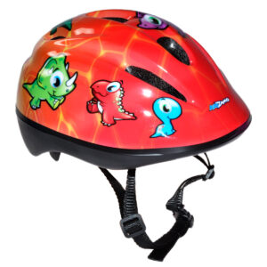 cycle-helmet-kidzamo-jurassic-jr-red-46-53