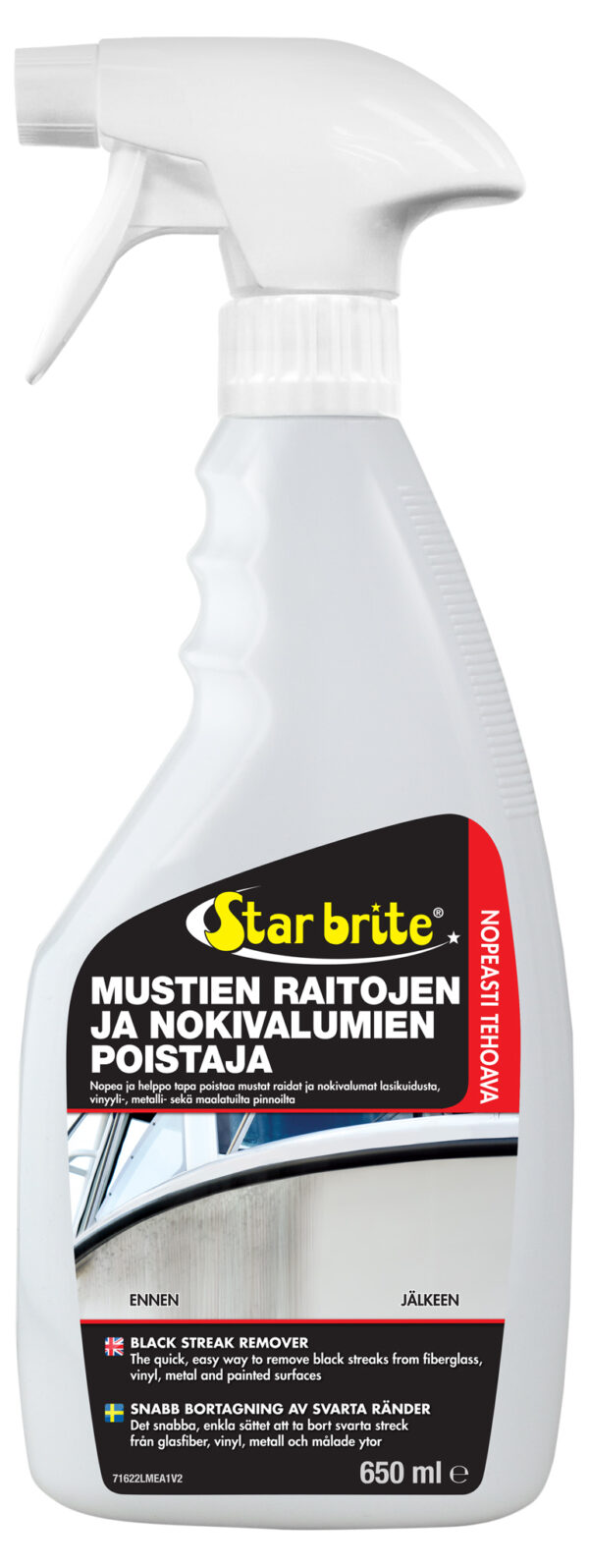 Star brite kiirkõrvaldaja mustade triipude eemaldamiseks 650ml