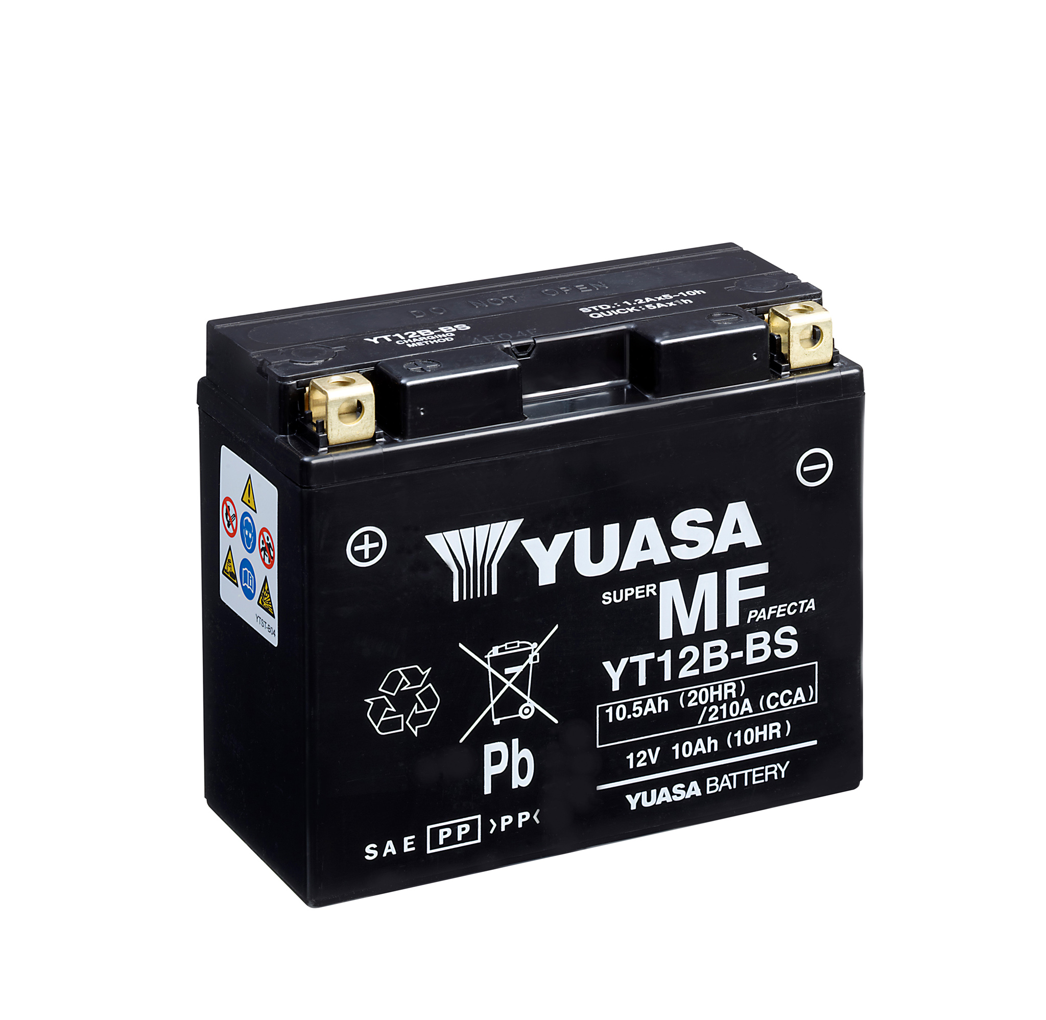 Yuasa aku YT12B-BS (cp) koos happepakiga (4)