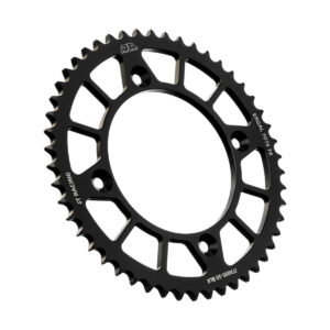 JT tagumine alumiiniumist hammasratas 7075 T6 must JTA895.50BLK