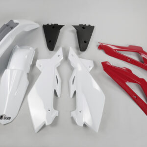 ufo-plastic-kit-5-parts-red-white-hva-tc125-250-05-07-2