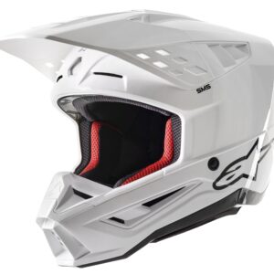 Alpinestars kiiver S-M5 2206 White, XS