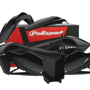 Polisport plastdetailide komplekt KX450F 16-18 must (1)