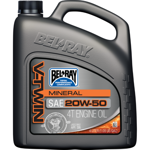 Bel-Ray V-Twin mineraalõli 20W-50 4L
