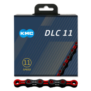 Kett 11-v KMC DLC11 must/punane 118L