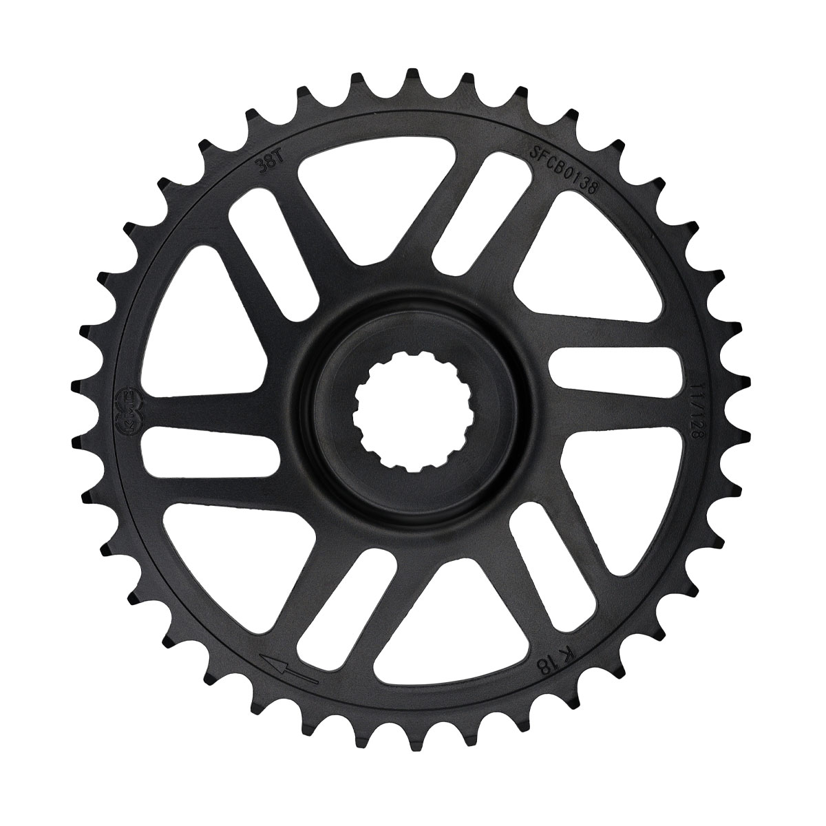 Hammasratas KMC E-bike Bosch 38h ees must 11/128" 3mm offset. 38T.