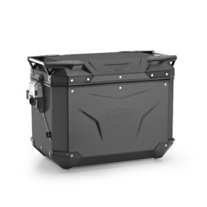 Givi Trekker Outback EVO musta alumiiniumist külgkott parem 48 l müüakse ilma lukuta