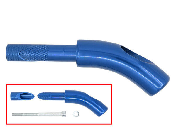 Sno-X lenksu ots 45´ Blue
