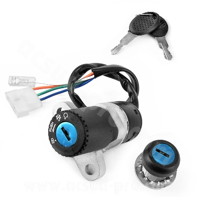 Süüte lüliti ja lukukomplekt Aprilia RXSX 06- / Derbi Senda 05- / Gilera RCRSMT - Image 2