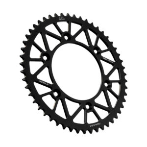JT tagumine alumiiniumist tagaratas 7075 T6 must JTA210.51BLK