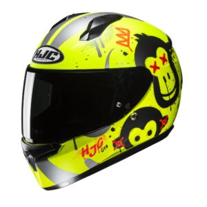 HJC kiiver C10 Geti MC3HSF Fluo Yellow, XS