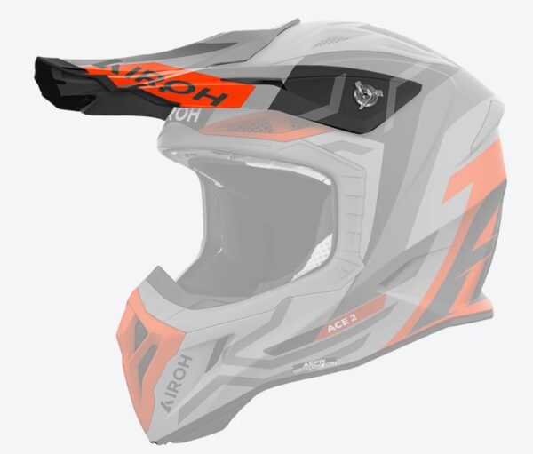 Airoh Aviator Ace 2 visiir Ground Orange Matt