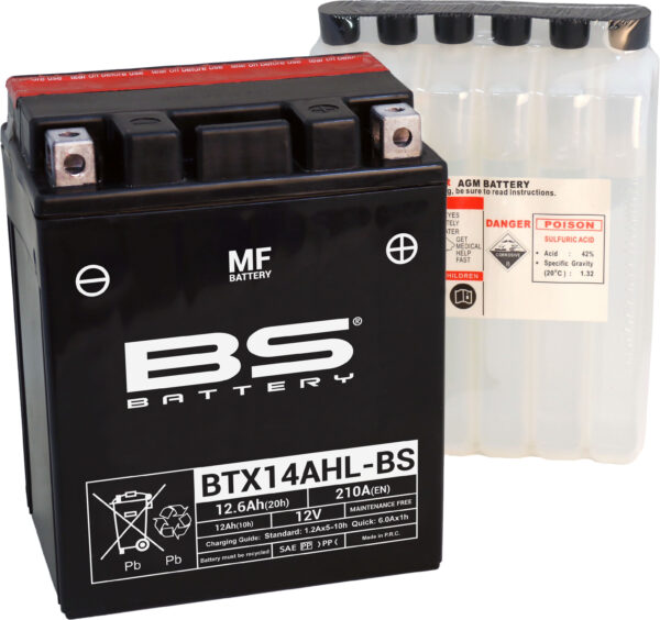 BS Battery BTX14AHL-BS MF (cp) hooldusvaba