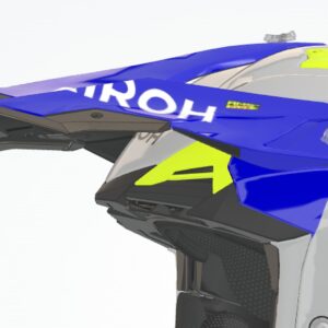 Airoh Aviator 3 Peak visiir Hima Blue Gloss